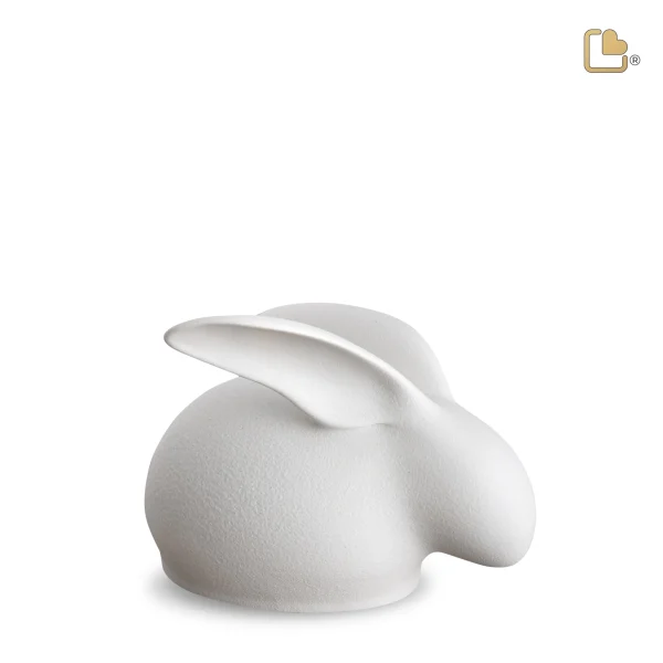 Rabbit Urn - White