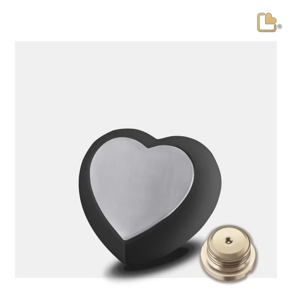 Drop™ Heart Keepsake - Black - Afbeelding 2