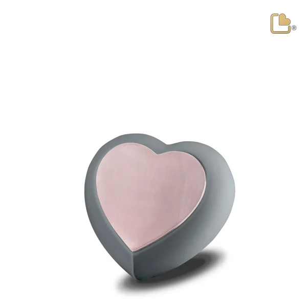 Drop™ Heart Keepsake - Grey