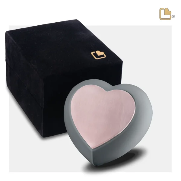 Drop™ Heart Keepsake - Grey - Afbeelding 3