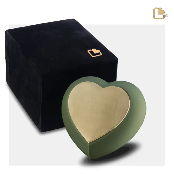 Drop™ Heart Keepsake - Green - Afbeelding 2