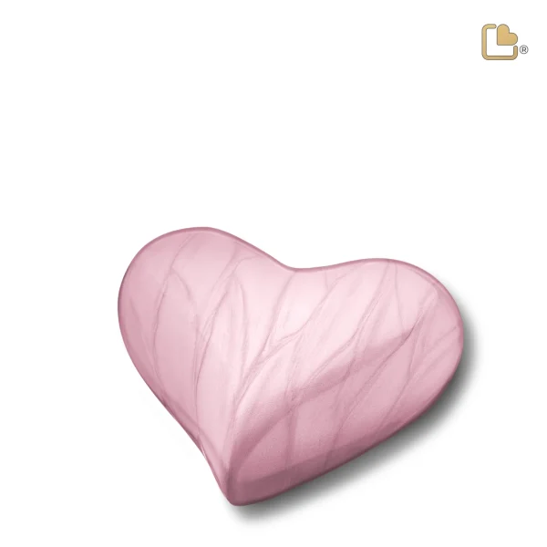 Heart Keepsake - Pearl Pink