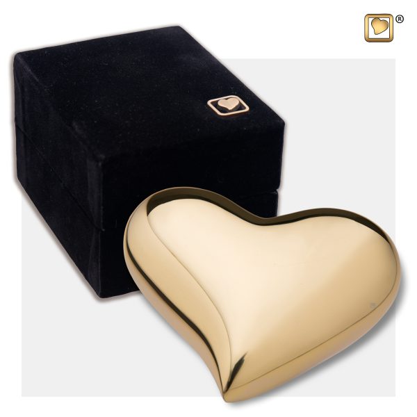 Heart Keepsake - Polished Gold - Afbeelding 3