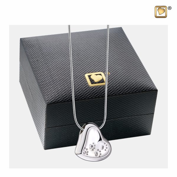 PD1170 - Leaning Heart Paw - Pendant - Afbeelding 4