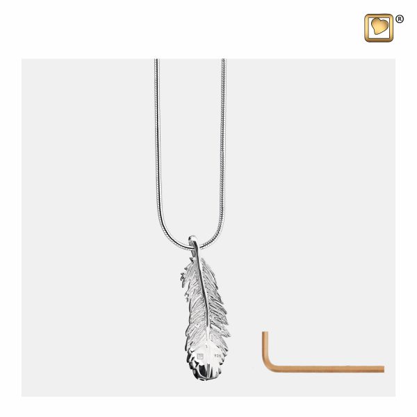 PD1220 - Feather - Pendant - Afbeelding 3