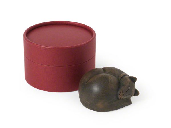 Sleeping Cat Keepsake Urn - Afbeelding 2