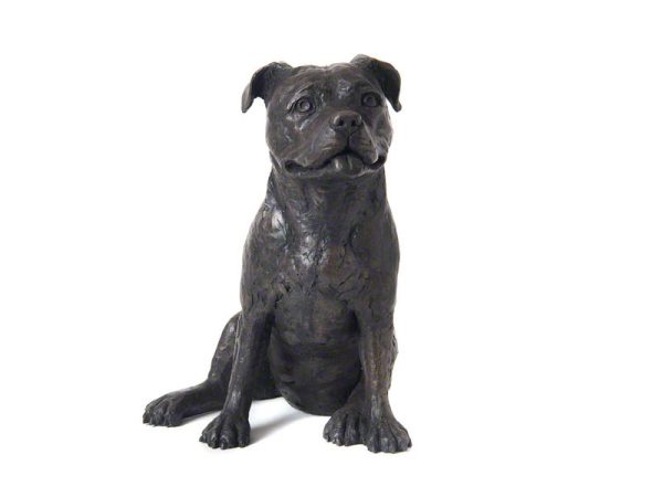 Staffordshire Bull Terrier Urn