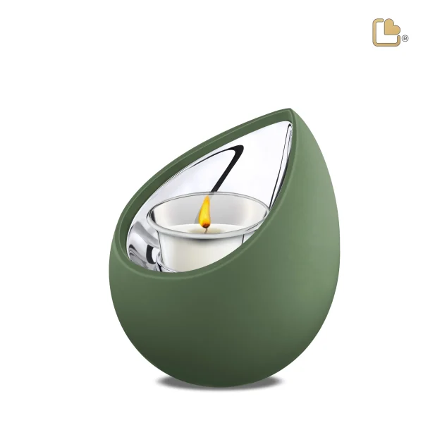 Drop™ Tealight Urn - Green