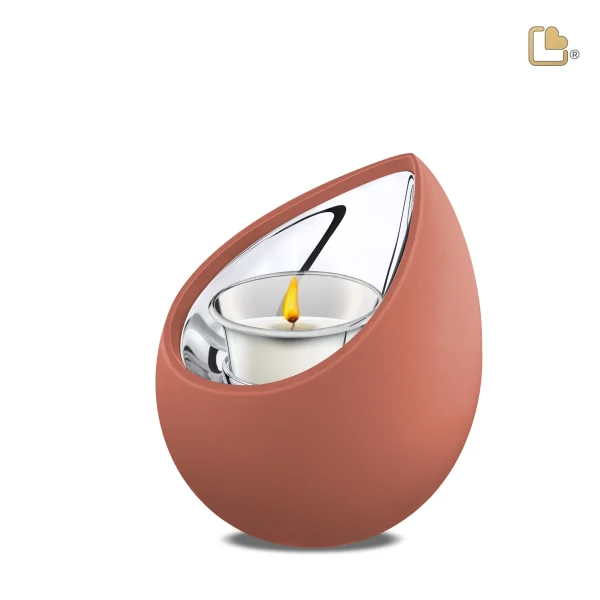 Drop™ Tealight Urn - Terracotta