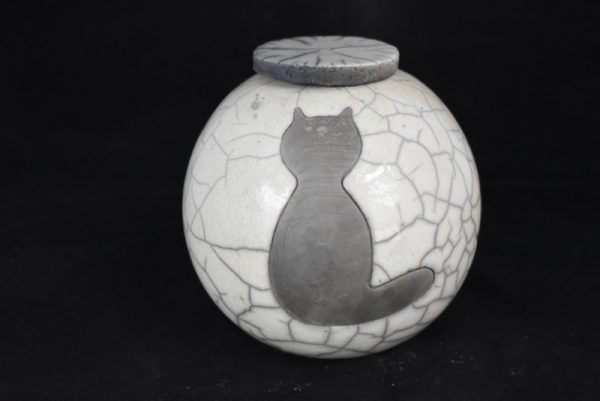 Katten-urn "Felix" - Urnenatelier Unique